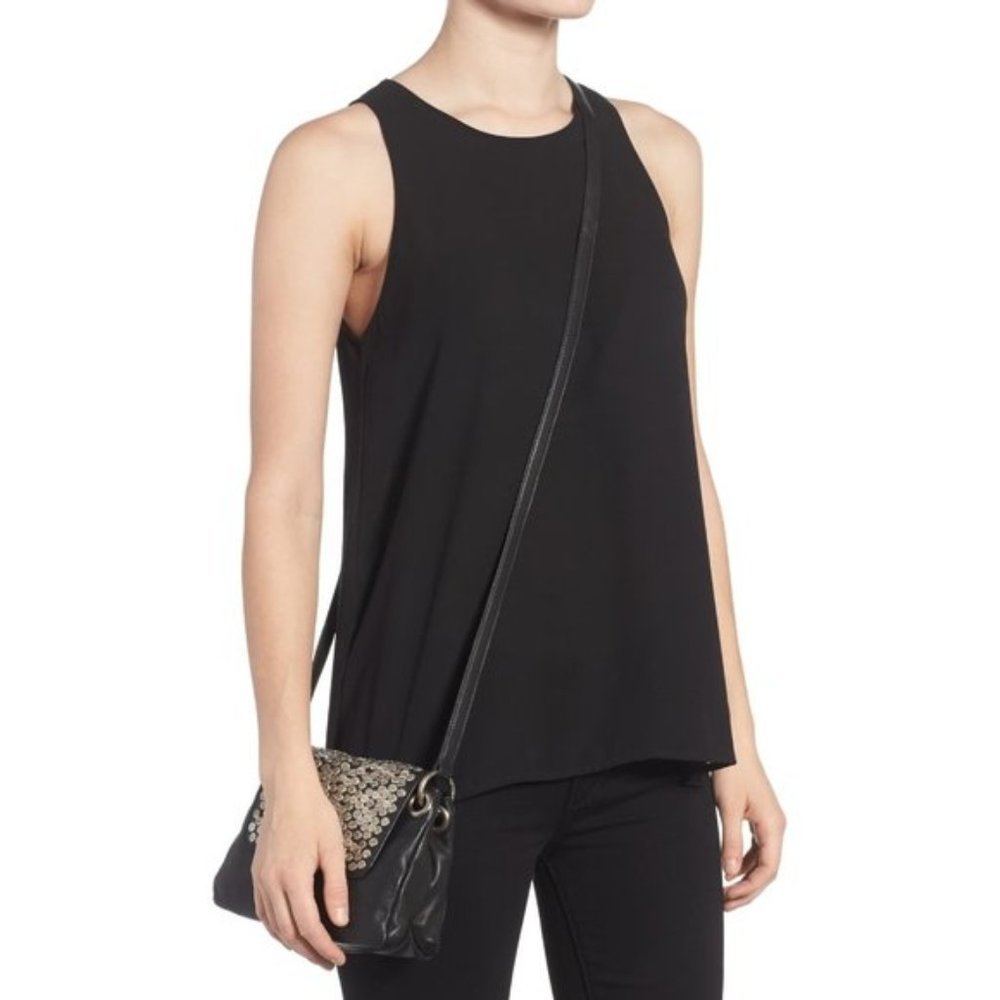 Celine Dion Cadence Leather Cross-Body